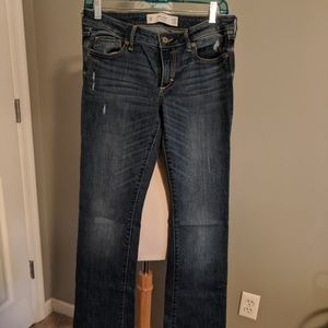 A&F boot cut jeans 4R